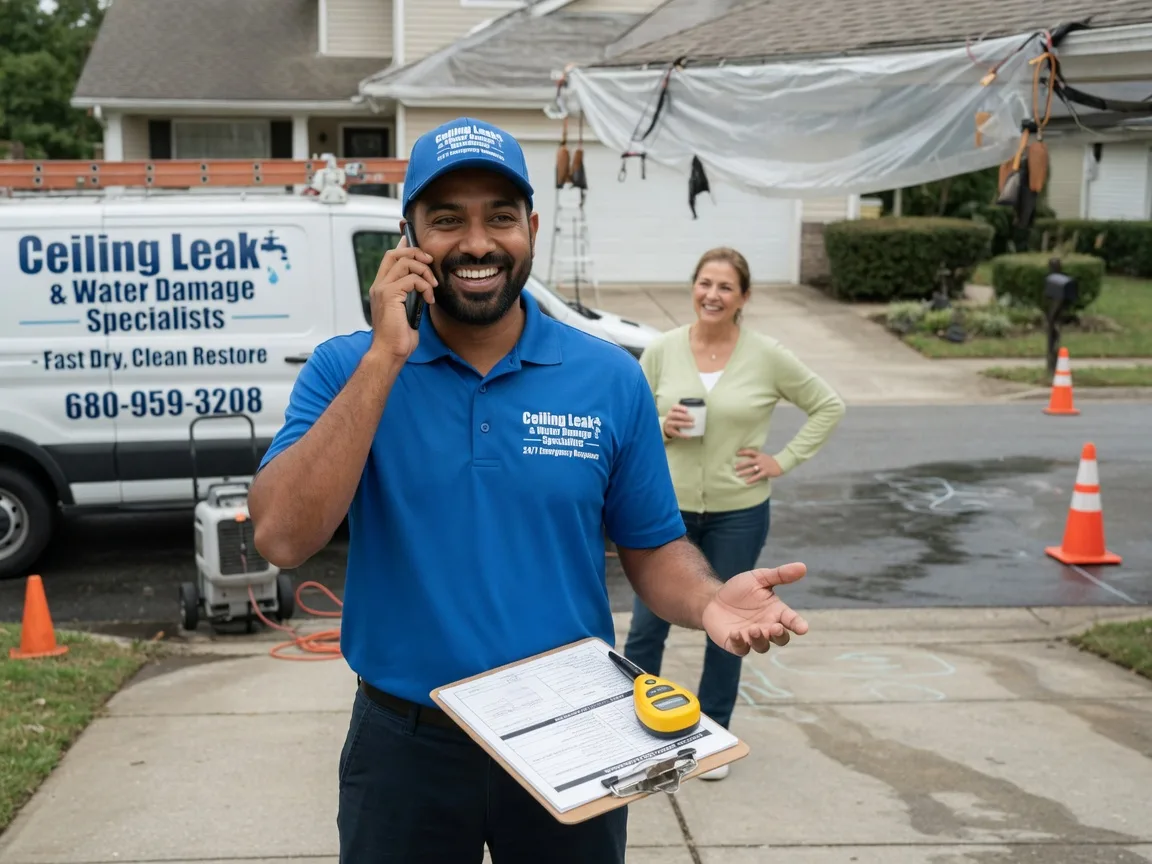 Ceiling Leak Cleanup Washington, IL FAQs